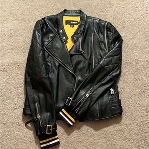 Cara Delevingne x DKNY Leather Jacket